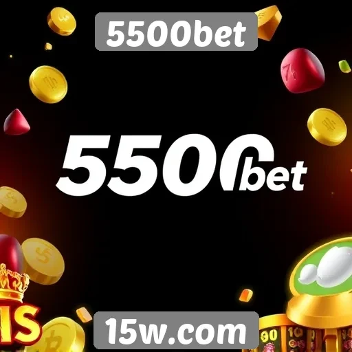 Variedade de jogos disponíveis no 5500bet